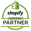 Badge de certification Shopify Partner